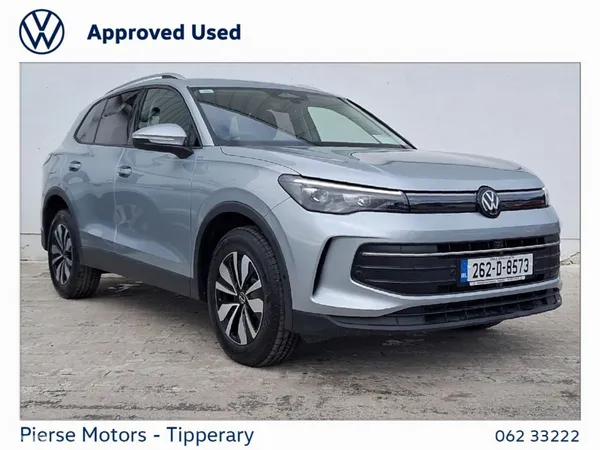 Volkswagen Tiguan SUV, Petrol Plug-in Hybrid, 2026, Silver