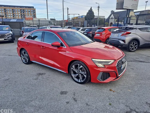 Audi A3 Saloon, Petrol, 2021, Red
