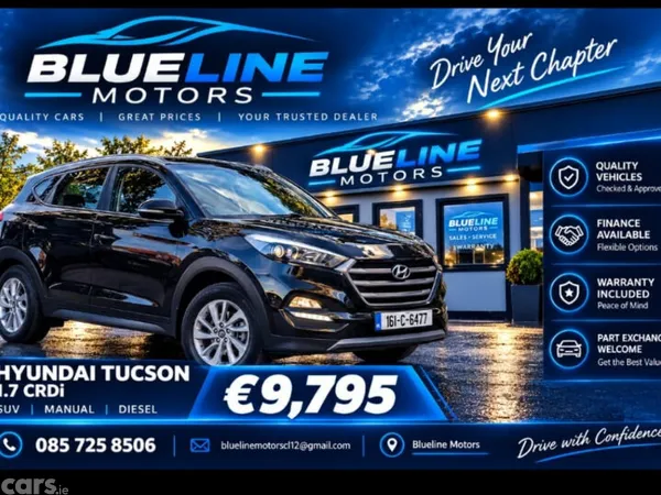 Hyundai Tucson SUV, Diesel, 2016, Black