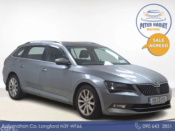 Skoda Superb Estate, Diesel, 2017, Grey