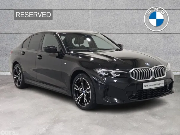 BMW 3-Series Saloon, Petrol Plug-in Hybrid, 2024, Black