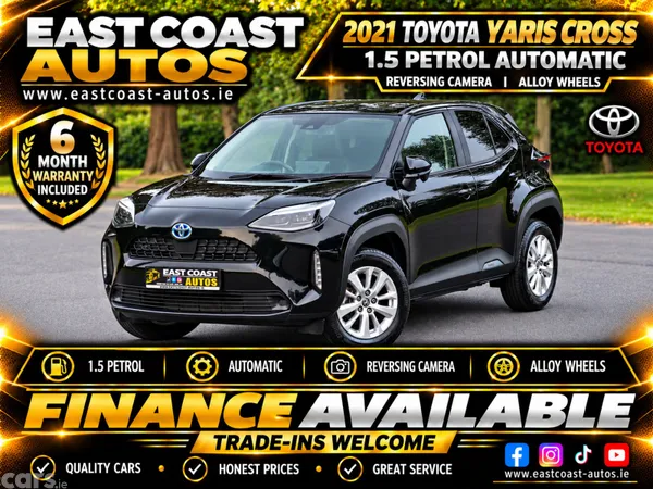 Toyota Yaris Cross Estate, Petrol Hybrid, 2021, Black