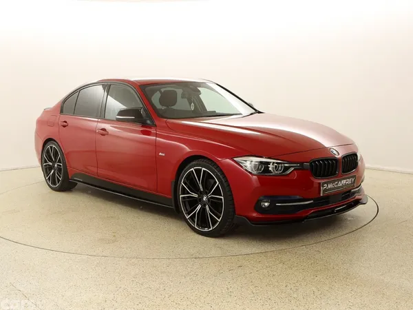 BMW 3-Series Saloon, Diesel, 2017, Red