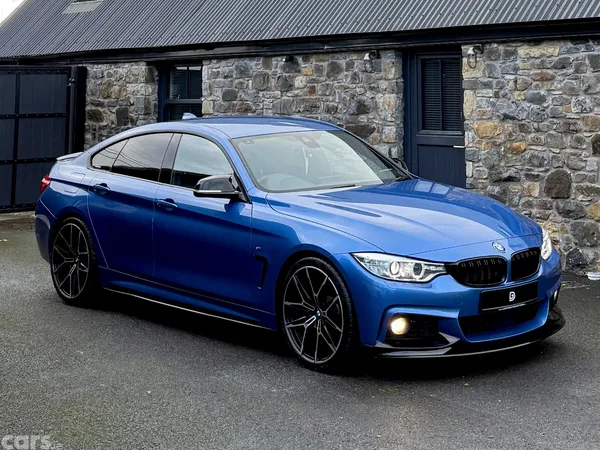 BMW 4-Series Saloon, Petrol, 2017, Blue