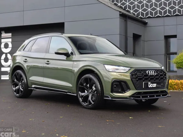 Audi Q5 SUV, Diesel Hybrid, 2023, Green