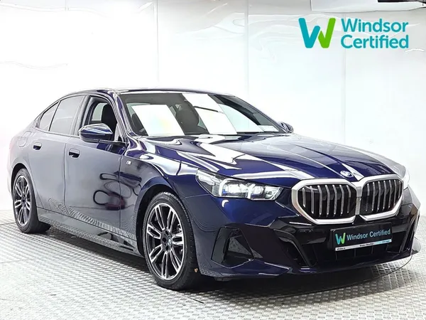 BMW 5-Series Saloon, Petrol Plug-in Hybrid, 2025, Blue
