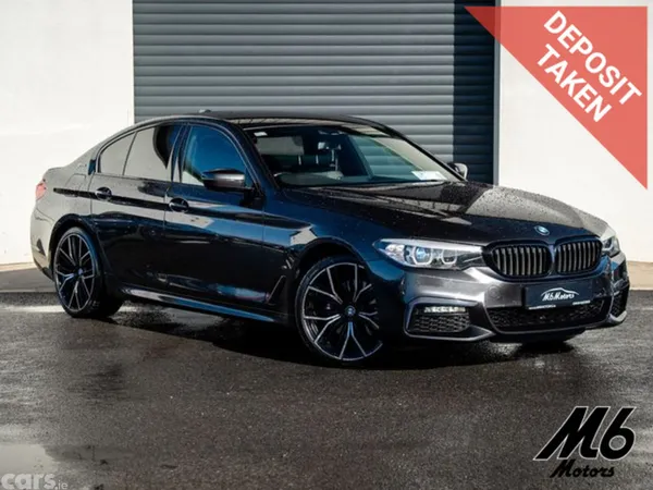 BMW 5-Series Saloon, Petrol Plug-in Hybrid, 2018, Grey