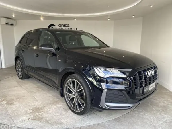 Audi Q7 SUV, Diesel Hybrid, 2020, Black