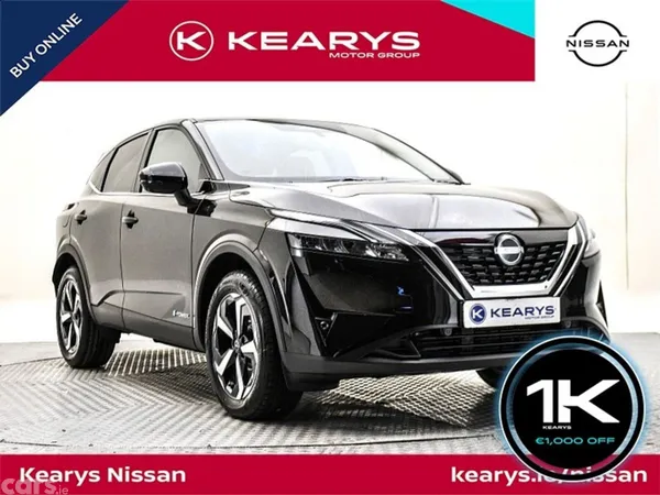 Nissan Qashqai SUV, Petrol Hybrid, 2024, Black