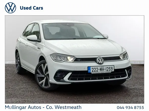 Volkswagen Polo Hatchback, Petrol, 2022, White