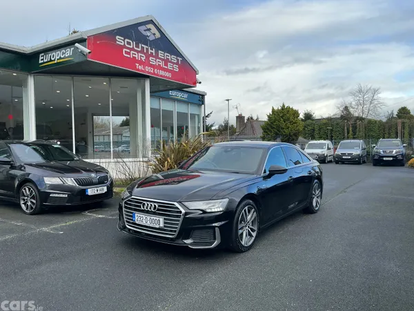 Audi A6 Saloon, Petrol Hybrid, 2023, Black