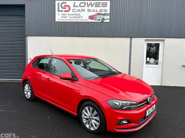 Volkswagen Polo Hatchback, Petrol, 2019, Red