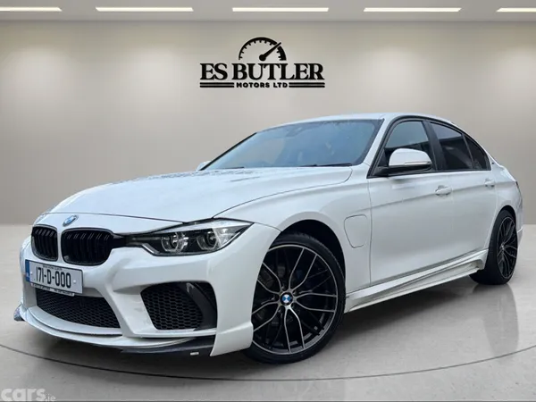 BMW 3-Series Saloon, Petrol Plug-in Hybrid, 2017, White