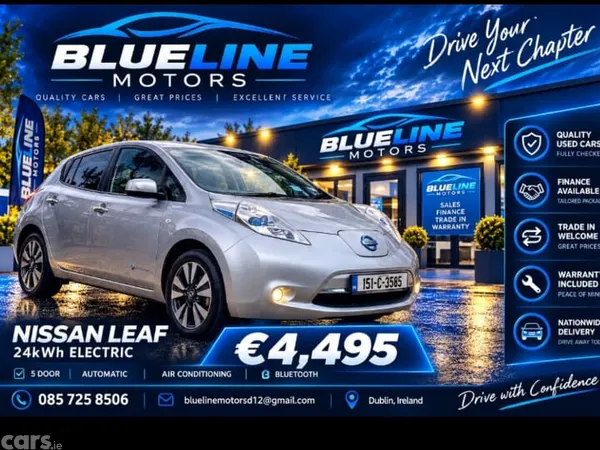 Nissan Leaf Hatchback, Electric, 2015, Silver