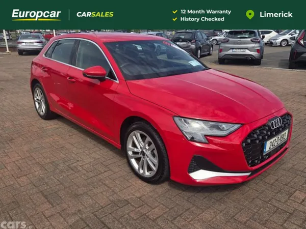 Audi A3 Hatchback, Petrol, 2024, Red