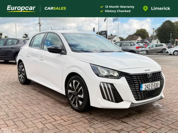 Peugeot 208 Hatchback, Petrol, 2024, White