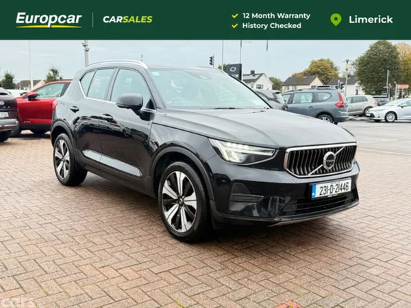 Volvo XC40 Estate, Petrol Plug-in Hybrid, 2023, Black