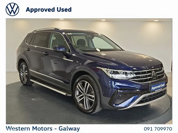 Volkswagen Tiguan Allspace SUV, Diesel, 2024, Blue