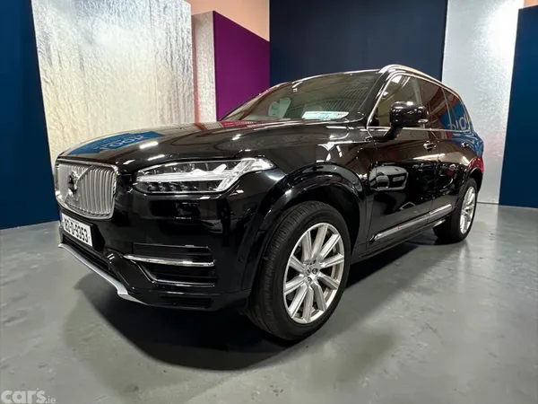 Volvo XC90 SUV, Petrol Plug-in Hybrid, 2018, Black