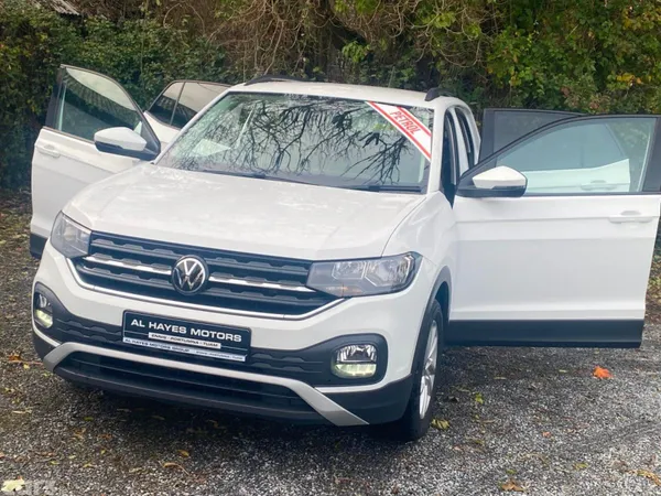 Volkswagen T-Cross SUV, Petrol, 2023, White