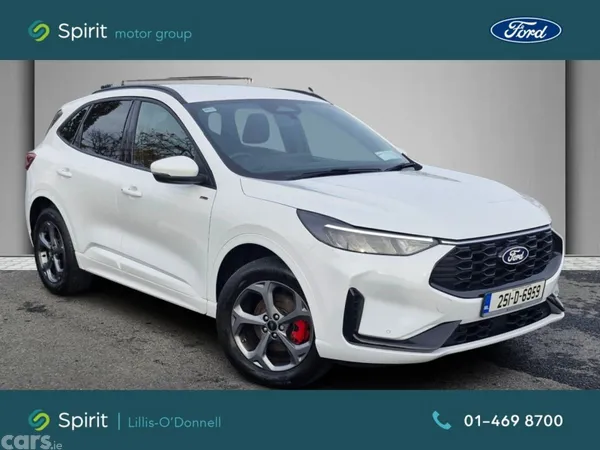 Ford Kuga SUV, Petrol Plug-in Hybrid, 2025, White