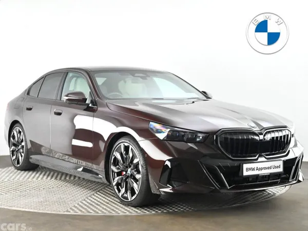 BMW 5-Series Saloon, Petrol Plug-in Hybrid, 2026, Red