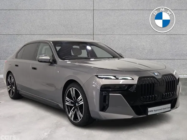 BMW 7-Series Saloon, Petrol Plug-in Hybrid, 2023, Grey