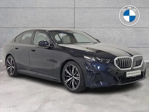 BMW 5-Series Saloon, Petrol Plug-in Hybrid, 2026, Black