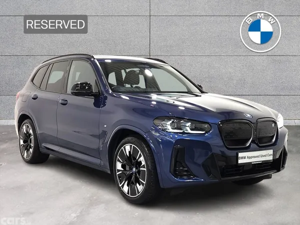 BMW iX3 SUV, Electric, 2023, Blue