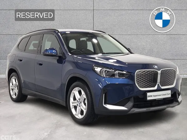 BMW iX1 SUV, Electric, 2025, Blue