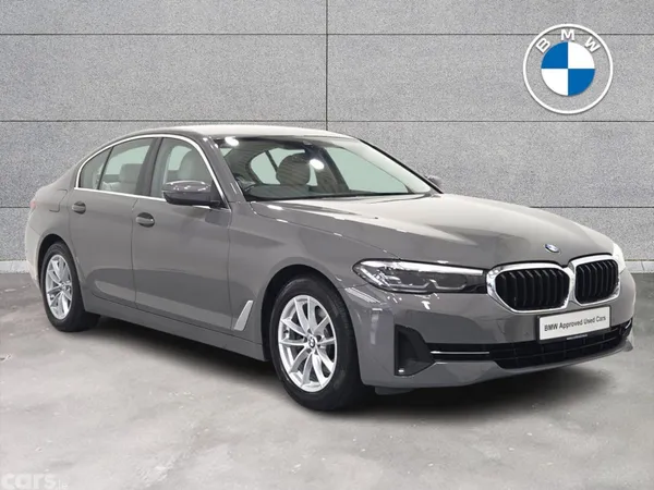 BMW 5-Series Saloon, Diesel Hybrid, 2021, Grey