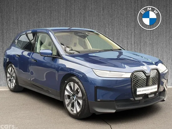 BMW iX SUV, Electric, 2023, Blue
