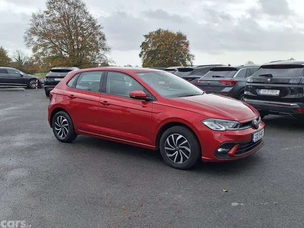 Volkswagen Polo Hatchback, Petrol, 2023, Red
