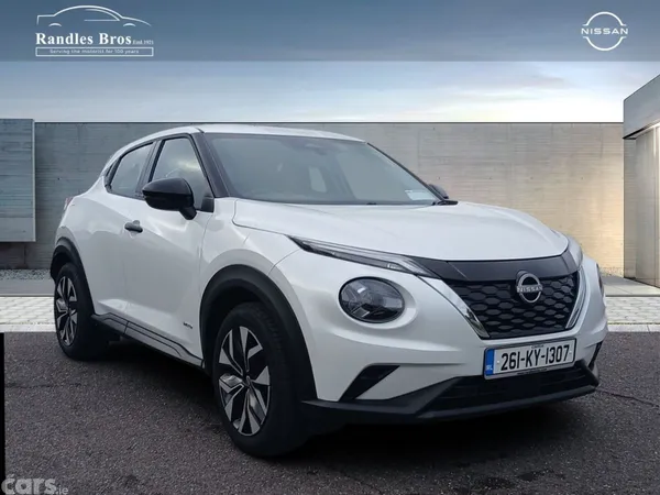 Nissan Juke SUV, Petrol Hybrid, 2026, White