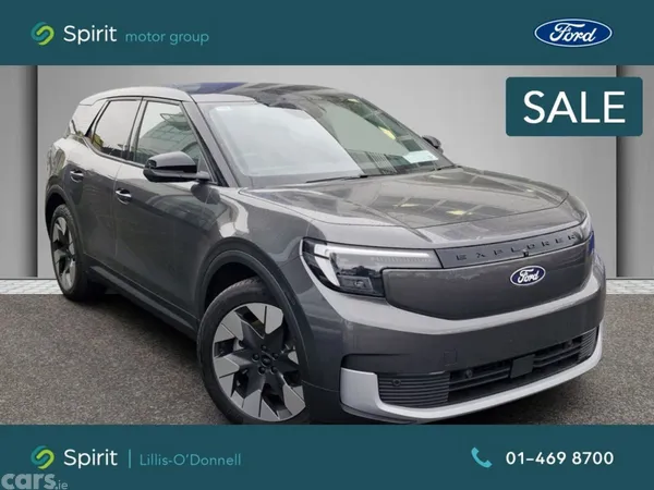 Ford Explorer SUV, Electric, 2027, Grey