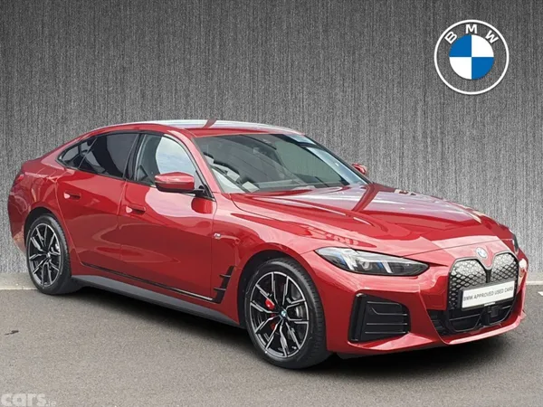 BMW i4 Hatchback, Electric, 2026, Red