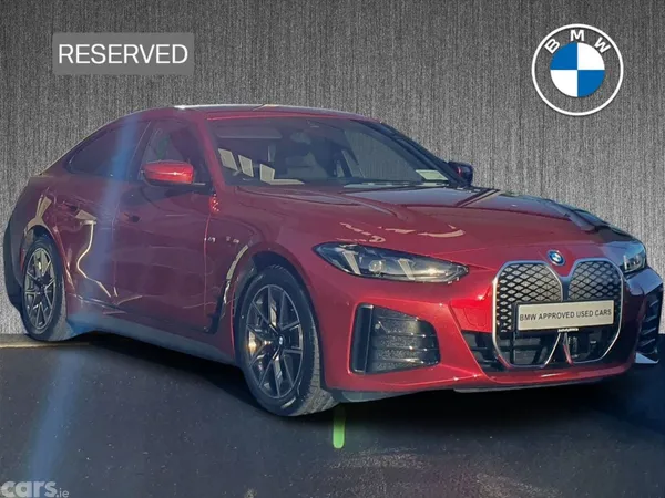BMW i4 Hatchback, Electric, 2026, Red
