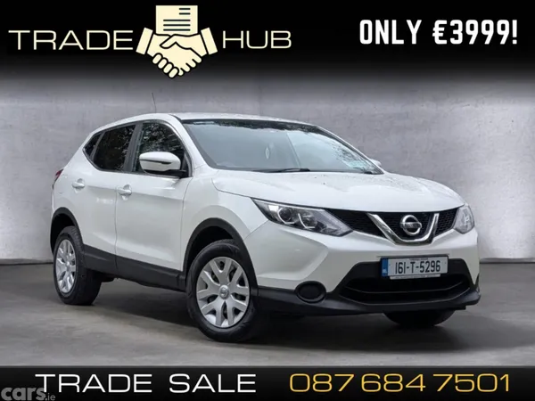 Nissan Qashqai Hatchback, Diesel, 2016, White