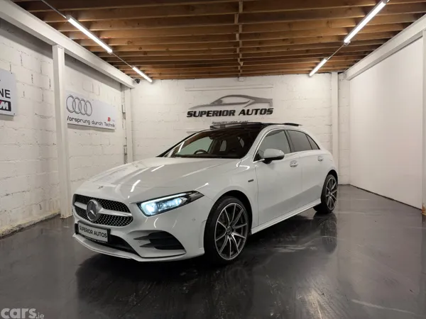 Mercedes-Benz A-Class Hatchback, Petrol Hybrid, 2021, White