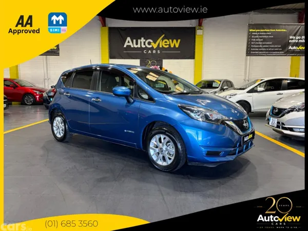 Nissan Note Hatchback, Petrol Hybrid, 2020, Blue