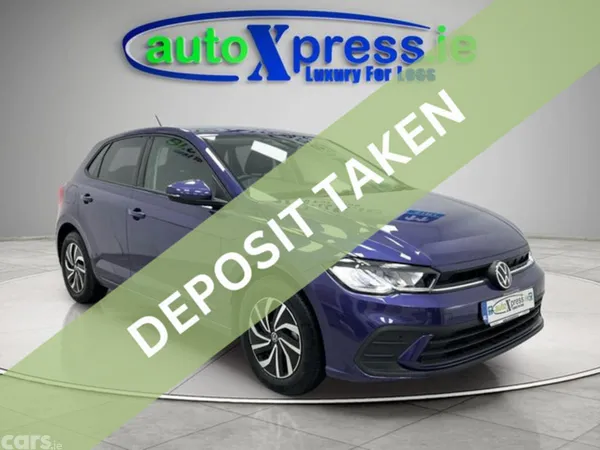 Volkswagen Polo Hatchback, Petrol, 2023, Blue