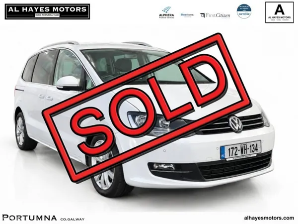 Volkswagen Sharan MPV, Diesel, 2017, White