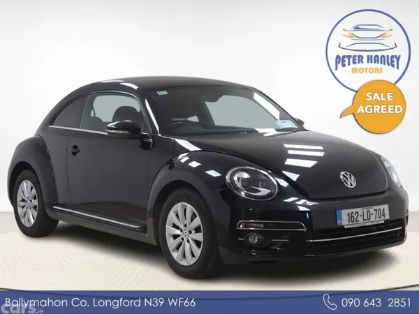 Volkswagen Beetle Hatchback, Petrol, 2016, Black