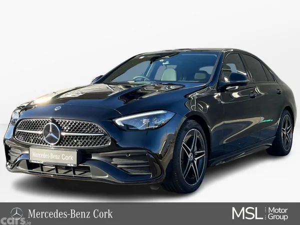 Mercedes-Benz C-Class Saloon, Diesel Hybrid, 2026, Black