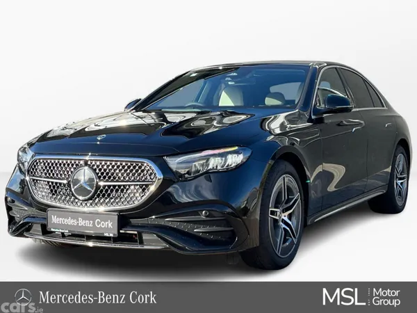 Mercedes-Benz E-Class Saloon, Diesel Hybrid, 2026, Black