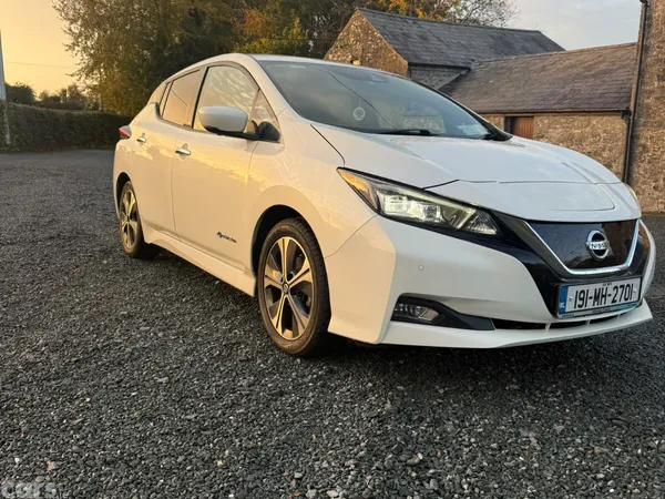 Nissan Leaf Hatchback, Electric, 2019, White