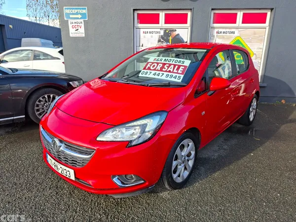 Vauxhall Corsa Hatchback, Petrol, 2017, Red
