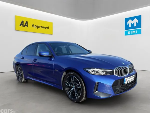 BMW 3-Series Saloon, Petrol Hybrid, 2023, Blue