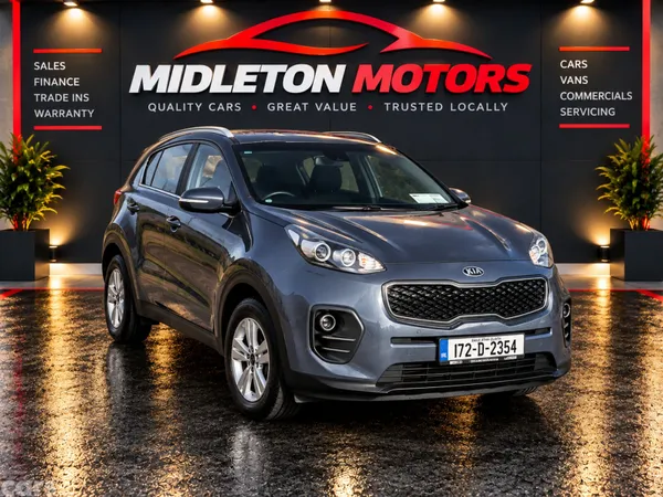 Kia Sportage SUV, Diesel, 2017, Blue