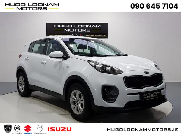 Kia Sportage Estate, Diesel, 2018, White